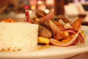 Nazca Restaurant's Lomo Saltado dish