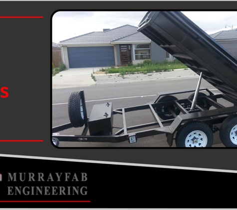 MurrayFab Engineering - North Albury, NSW. Tipper Trailers