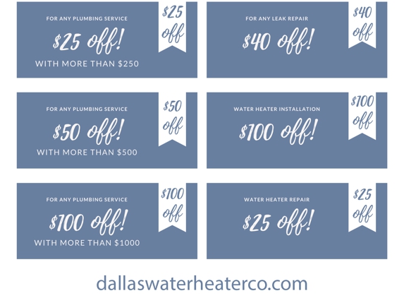 Dallas Water Heater CO - Dallas, TX