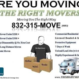 The Right Movers of Houston - Houston, TX