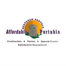 Affordable Portable Restroom Rentals Inc - Portable Toilets