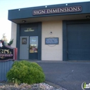 Signs Dimensions - Signs-Maintenance & Repair