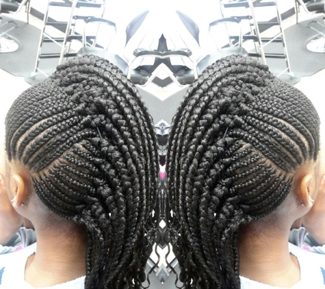 Yjire Yvette Braiding & Weaving Resolution - Saint Louis, MO. Cornrow styles from yjire Yvette Hair Braiding 