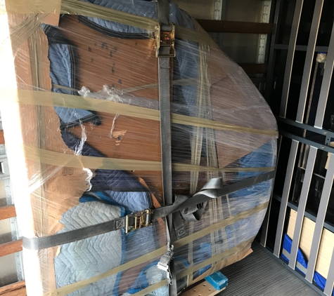 American Star Movers - Hollywood, FL. is really important for the grand piano to do the right package and to strap the dolly under that,and one more strap to hold the piano tight