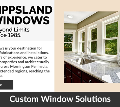 Gippsland Windows - Morwell, VIC. Custom Window Solutions