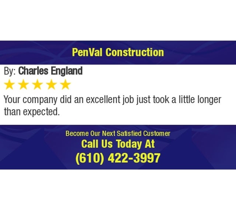 PenVal Construction - Norristown, PA