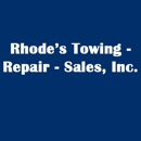 Rhode's Towing - Repair - Sales, Inc. - Towing