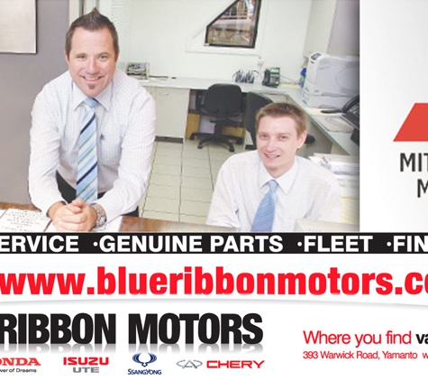 Blue Ribbon Motors. Car Dealers Ipswich