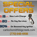Car Locksmith Big Creek - Locks & Locksmiths