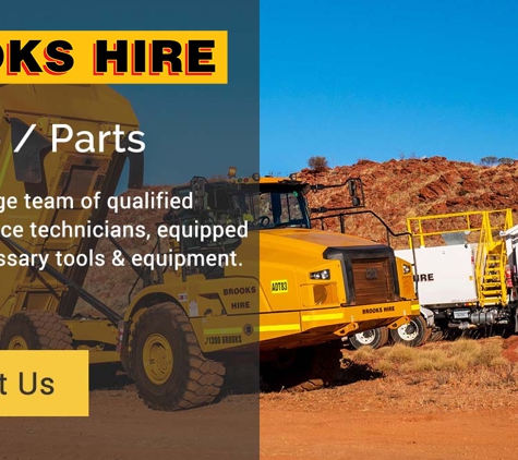Brooks Hire Service Pty Ltd - Webberton, WA. Service / Parts