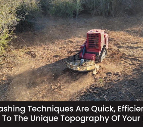 Dakota Contracting. Our Slashing Techniques Are Quick, Efficient, And Tailored To The Unique Topography Of Your Property