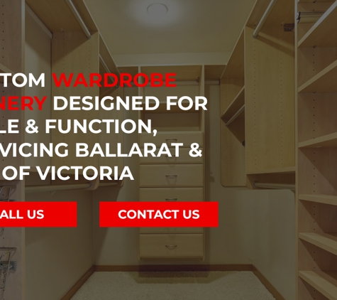 McEldrews Joinery - Wendouree, VIC. Custom Wardrobe Joinery Designed For Style & Function, Servicing Ballarat & All Of Victoria
