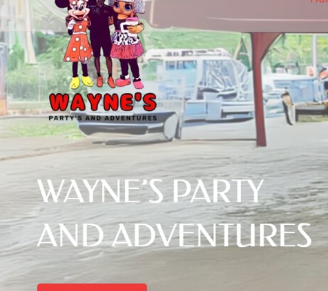 Waynes Party Characters - Houston, TX. Company picnics, Church events