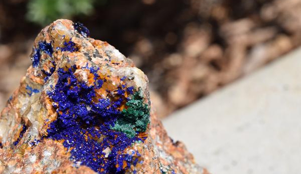 The Elephant Shop - Orange, NSW. Azurite & Malachite