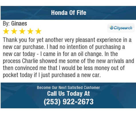 Honda of Fife - Fife, WA