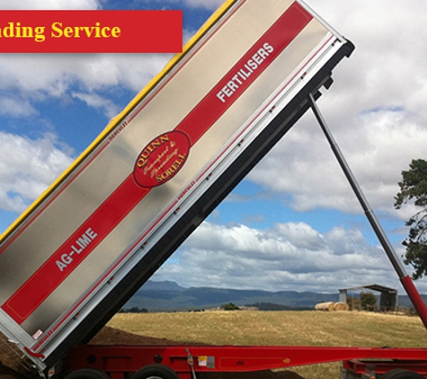 Quinn Transport & Spreading Services - Sorell, TAS. Spreading Service