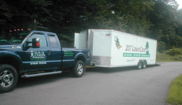 P.C.U. Enterprises Lawn and Grounds Maintenance - Lyman, ME. Wells Maine Yard Transformation