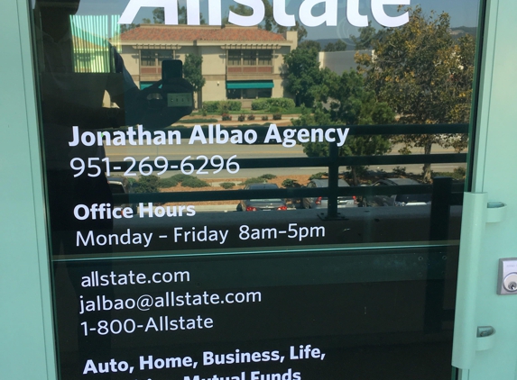 Allstate Insurance: Jonathan Albao - Temecula, CA