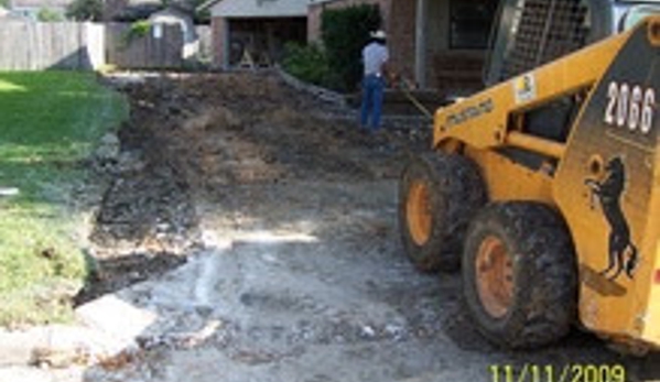 D & D Brothers Construction - Pasadena, TX. Driveway Demo for New Concrete Driveway