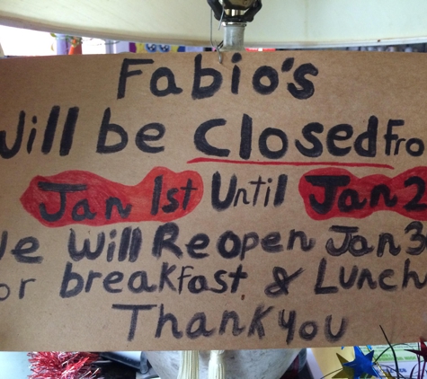 Fabio's Restaurant - Newland, NC