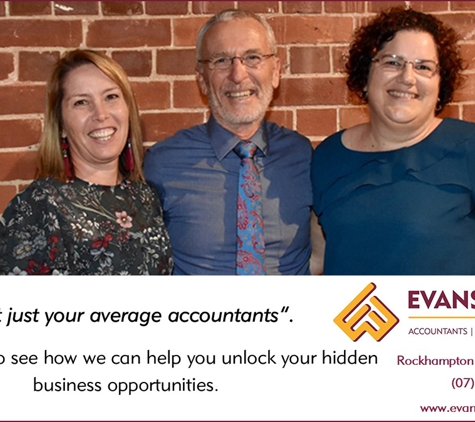 Evans Edwards Accountants Auditors Business Advisors. Not Just Your Average Accountants