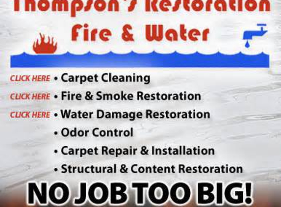 Thompson's Carpet Cleaning & Restoration - Kalispell, MT