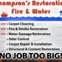 Thompson's Restoration Fire & Water