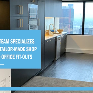 Kent Joinery Pty Ltd. - Ingleburn, NSW. Our expert team specializes in creating tailor-made shop fittings and office fit-outs.
