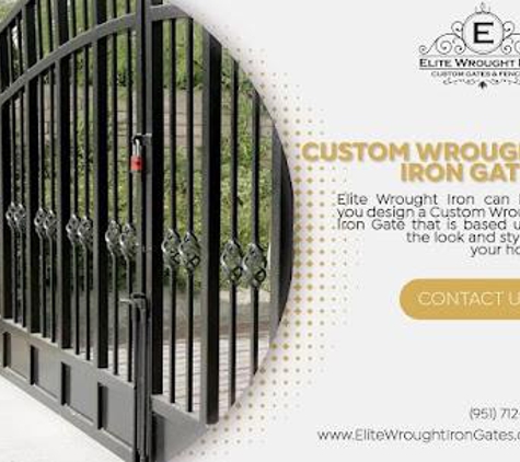 Elite Wrought Iron Gates & Fencing - Corona, CA