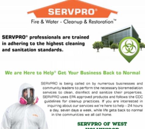 Servpro Of West Hollywood Dania Beach - Fort Lauderdale, FL