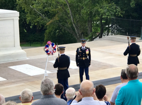 Arlington National Cemetery - Fort Myer, VA. Tomb of The Unknown Soldier