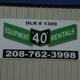 40 Equipment Rentals