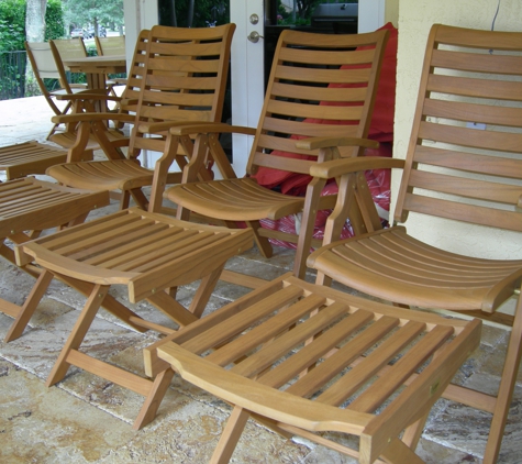 Teak Furniture Refinishing - Delray Beach, FL