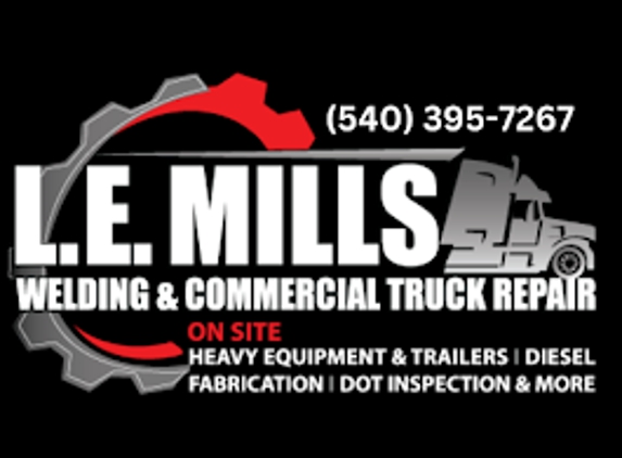 L.E. Mills Welding & Commercial Truck Repair - Fredericksburg, VA