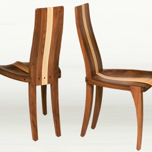 Nathan Hunter Design, LLC - Bloomington, IN. Modern Dining Chair "Gazelle"