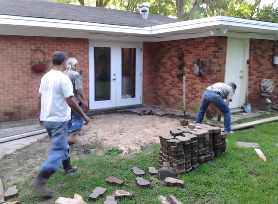 CONCRETE by ERNEST UNDERWOOD JR. - West Monroe, LA. gettin ready one day change