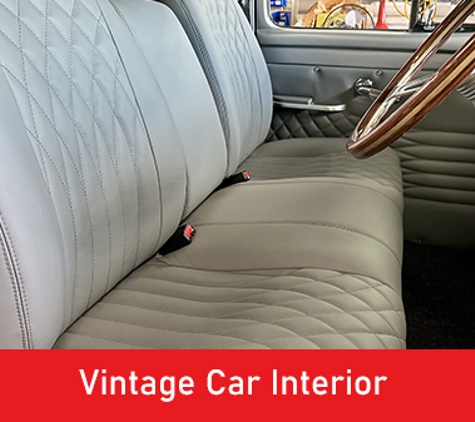 Marino’s Auto Upholstery - Bungalow, QLD. Vintage Car Interior
