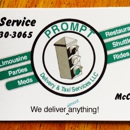 Prompt Taxi & Delivery - Delivery Service