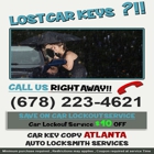 Car Key Copy Atlanta