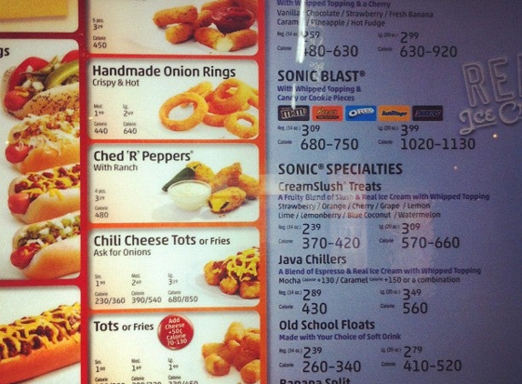 Sonic Drive-In - Vacaville, CA