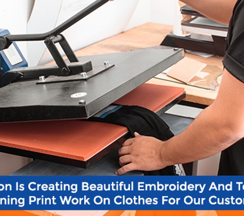 Big River Printwear. Our Passion Is Creating Beautiful Embroidery And To Produce Stunning Print Work On Clothes For Our Customers