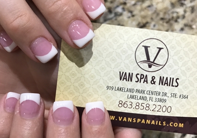 van spa and nails