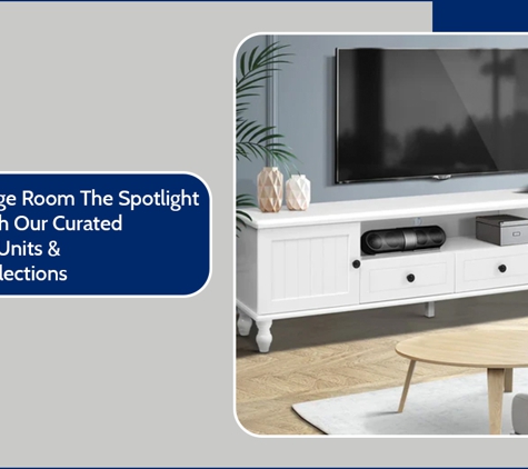 Flea Market - West Melbourne, VIC. Give Your Lounge Room The Spotlight It Deserves With Our Curated Entertainment Units & Tv Cabinets Collections