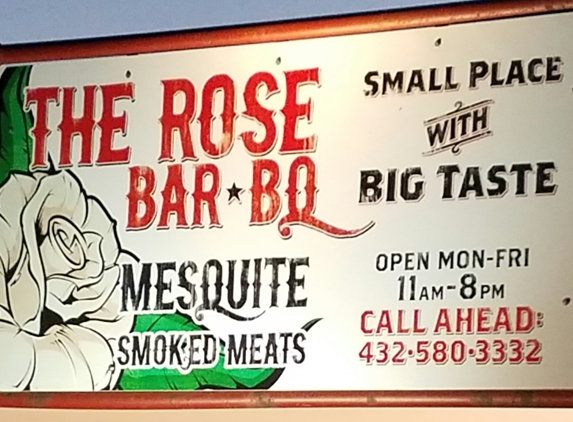 The Rose Bar B Q - Odessa, TX