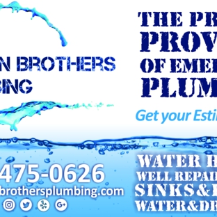 Hinson Brothers Plumbing LLC - Lancaster, SC