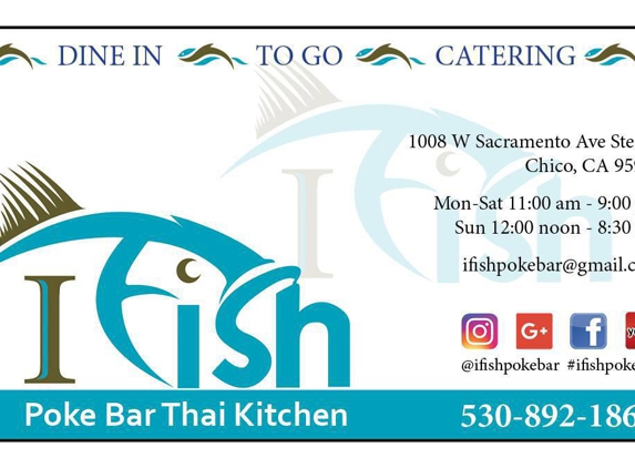 iFish Poke Bar & Thai Kitchen - Chico, CA