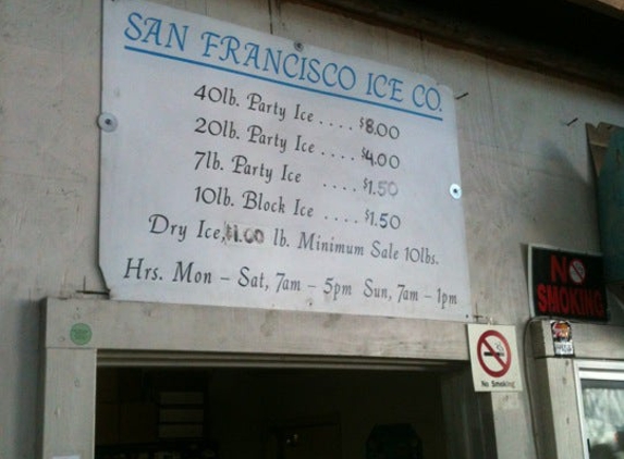San Francisco Ice Co. - San Francisco, CA