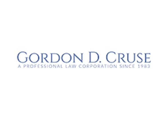 Gordon D. Cruse, APLC - San Diego, CA