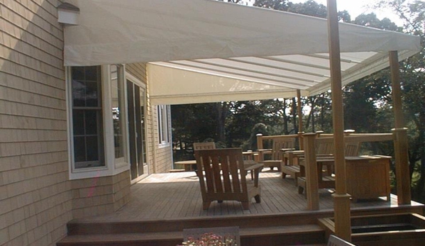 Pease Awning & SunRoom Co. - West Warwick, RI. Stationary Awning