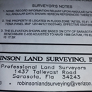 Robinson Land Surveying Inc - Land Surveyors